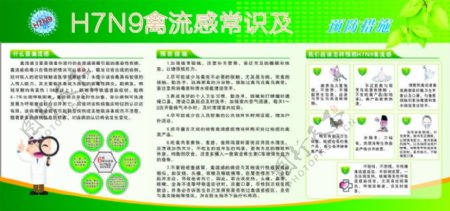 H7N9禽流感常识宣传栏