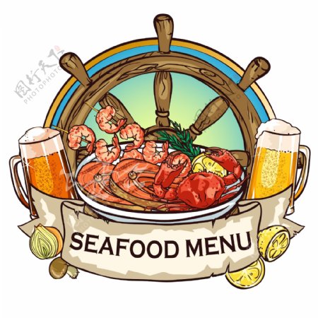 海鲜食物菜单