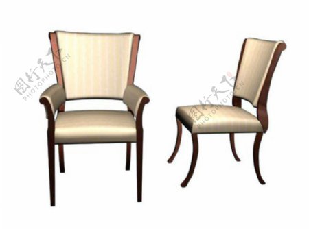 现代椅子模型图片