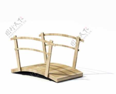 3D木拱桥模型