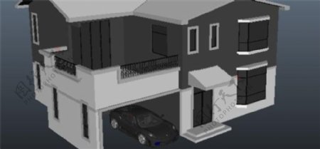 楼房屋子游戏模型