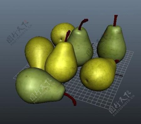 3D水果模型