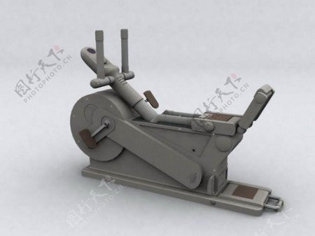 文化体育用品3d健身器材模型电器模型24