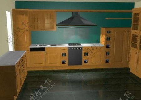 厨具典范3D卫浴厨房用品模型素材41