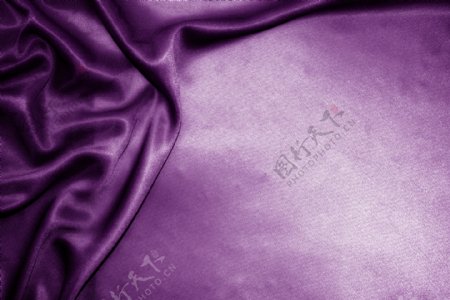 紫色绸布