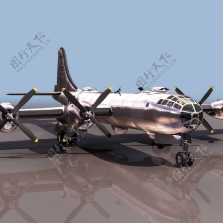 B29飞机模型03