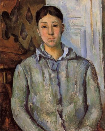 PaulCzanne0053法国画家保罗塞尚paulcezanne后印象派新印象派人物风景肖像静物油画装饰画