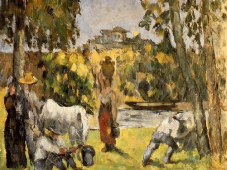 PaulCzanne0040法国画家保罗塞尚paulcezanne后印象派新印象派人物风景肖像静物油画装饰画