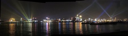 国庆节的江城夜色