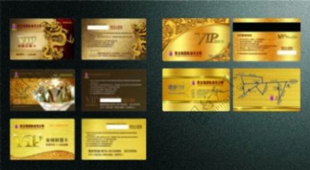紫禁城VIP会员卡片名片