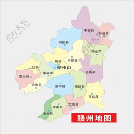赣州地图
