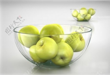 水果盘水果3D模型