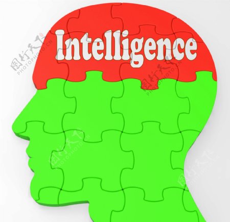 智能大脑显示知识信息和教育