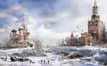 索契冬奥会俄罗斯风景桌面壁纸