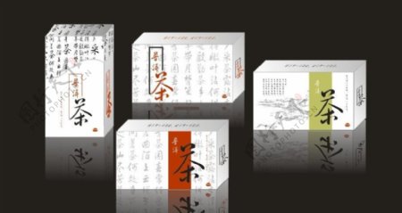 中国风茶叶包装设计效果图图片