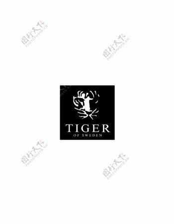 TigerofSwedenlogo设计欣赏TigerofSweden时尚名牌标志下载标志设计欣赏