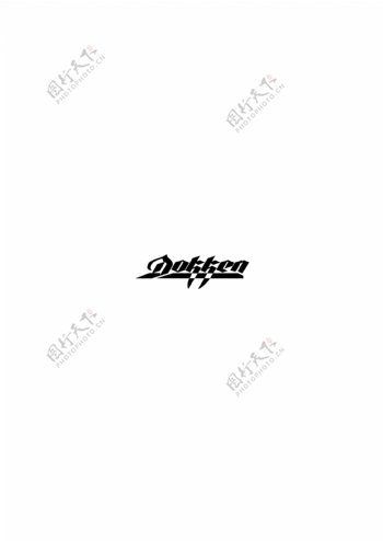 Dokkenlogo设计欣赏Dokken摇滚乐队标志下载标志设计欣赏