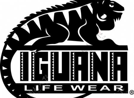 Iguanalogo设计欣赏鬣蜥标志设计欣赏