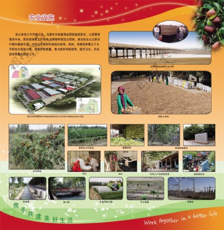农业设施展板图片