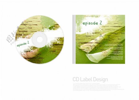 光盘封面光碟包装设计psd分层源文件东方设计元素
