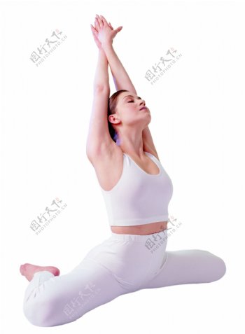 韵律美姿旋律瑜伽运动健身姿势全方位平面设计素材辞典