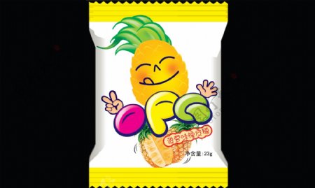 菠萝qq糖图片