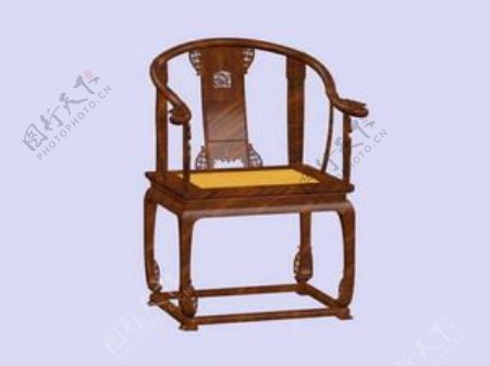 中式椅子3d模型家具3d模型22