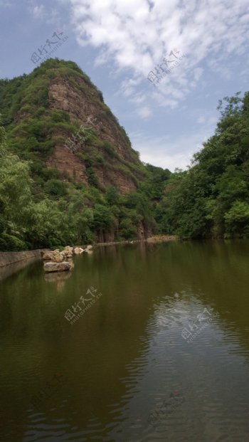 龙潭峡山水风景图片
