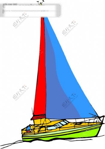 水上交通工具帆船8