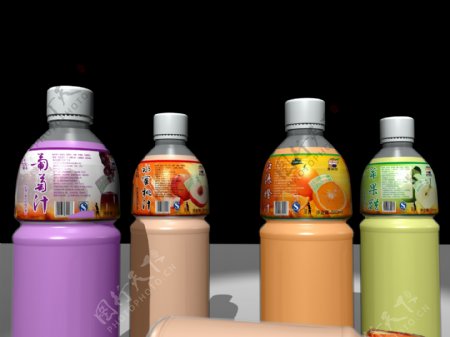 果汁瓶效果图图片