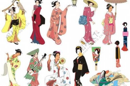 传统的日本女人