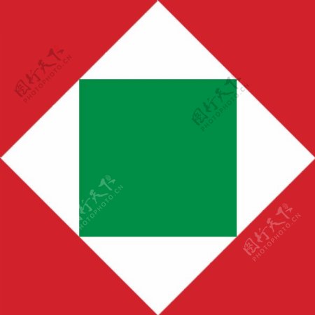 意大利共和国的旗帜剪辑艺术