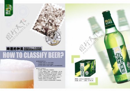 啤酒画册设计图片