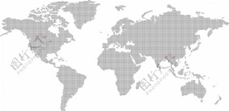 星罗棋布的世界地图