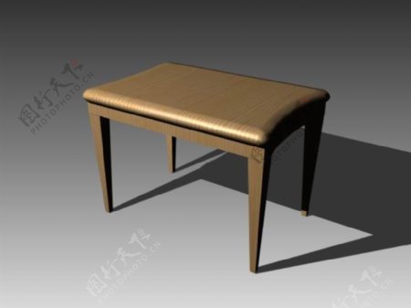 现代凳子3d模型家具模型7