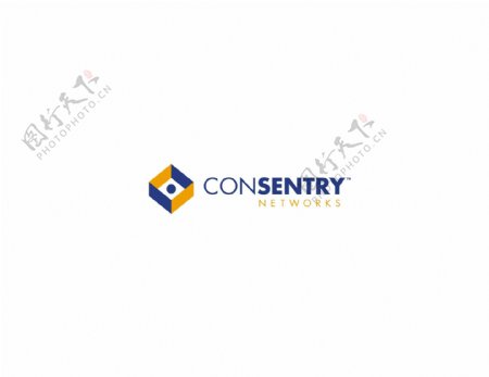 ConSentryNetworkslogo设计欣赏ConSentryNetworks电脑软件LOGO下载标志设计欣赏