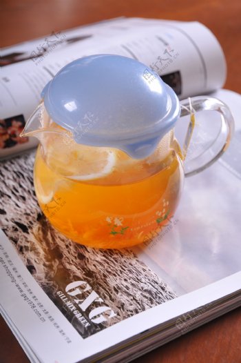 韩式柚子茶图片