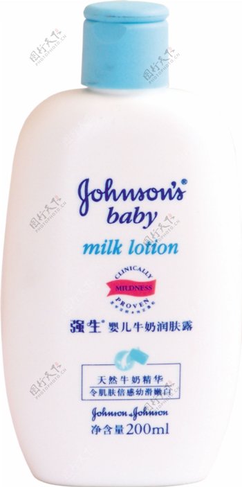 强生婴儿牛奶润肤露200ml图片