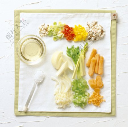 蔬菜原料图片