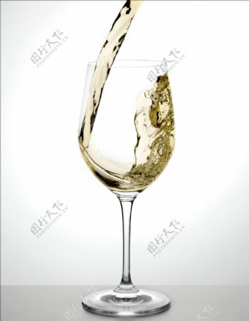 酒杯葡萄酒图片
