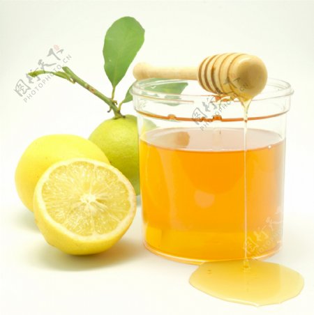 柠檬与蜂蜜图片