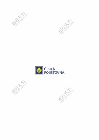 CeskaPojistovnalogo设计欣赏CeskaPojistovna保险公司标志下载标志设计欣赏