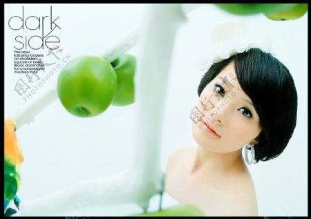 爱情青苹果系列PSD婚纱摄影
