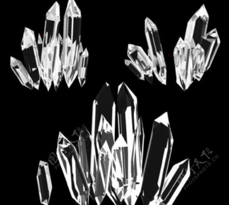 水晶冰块ps笔刷样式图片