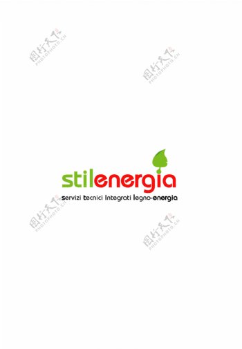 stilenergialogo设计欣赏stilenergia服务公司LOGO下载标志设计欣赏