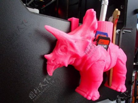 恐龙刀架为Makerbot复制replicator2钩