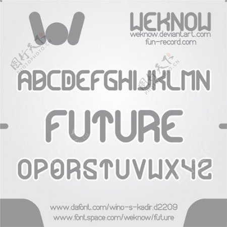 未来的字体