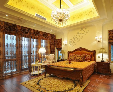 金色卧室