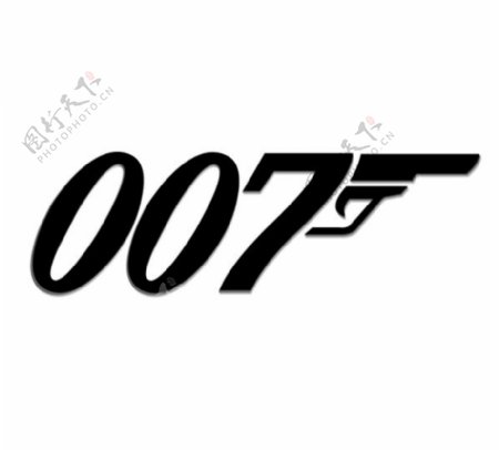 007logo设计欣赏007电影标志下载标志设计欣赏