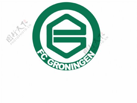FCGroningenlogo设计欣赏FCGroningen体育比赛LOGO下载标志设计欣赏